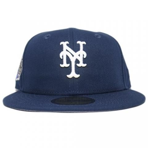 navy blue mets hat