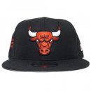 New Era 9Fifty Snapback Cap Chicago Bulls 6Time Champion / Black x Red