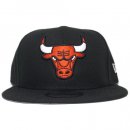 New Era 9Fifty Snapback Cap Chicago Bulls / Black x Red