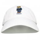 Polo Ralph Lauren 6Panel Cap Rugby Shirt Bear / White