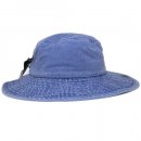 Newhattan Pigment Dyed Safari Hat “1522” / Royal Blue