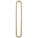 14K Coating Silver 925 Miami Cuban Chain Necklace No.230 / Gold