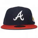 New Era 59Fifty Fitted Cap Atlanta Braves 1995 World Series / Navy x Red