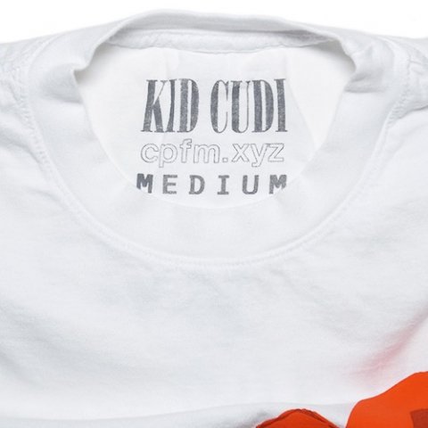 Kid Cudi x CPFM Rose Golden Merch L/S T-shirts / White - 名古屋 Blow Import  HIPHOP WEAR SHOP