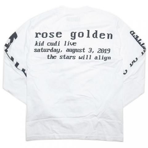 Kid Cudi x CPFM Rose Golden Merch L/S T-shirts / White - 名古屋 Blow Import  HIPHOP WEAR SHOP