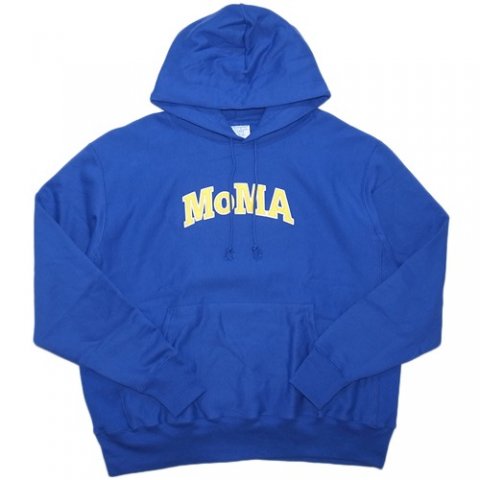 MoMA x Champion Reverse Weave Pullover Hoodie “MoMA Edition” / Blue