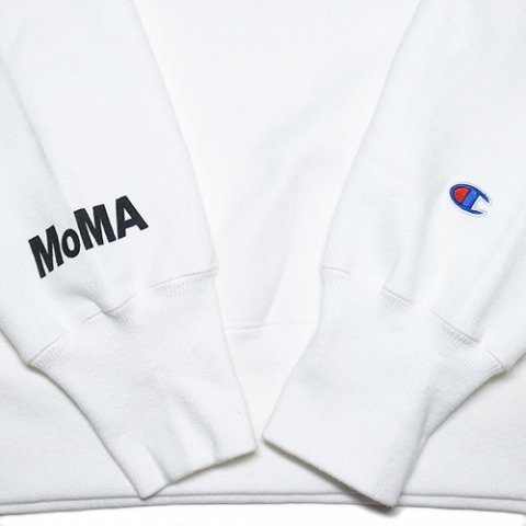 MoMA x Champion Reverse Weave Pullover Hoodie “Hello.Again ...