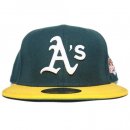 New Era 59Fifty Fitted Cap Oakland Athletics 1989 World Series / Green x Yellow