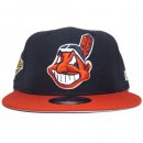 New Era 9Fifty Snapback Cap Cleveland Indians 1995 World Series / Navy x Red