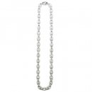 Silver 925 Pig Nose Chain Necklace No.248 / Silver