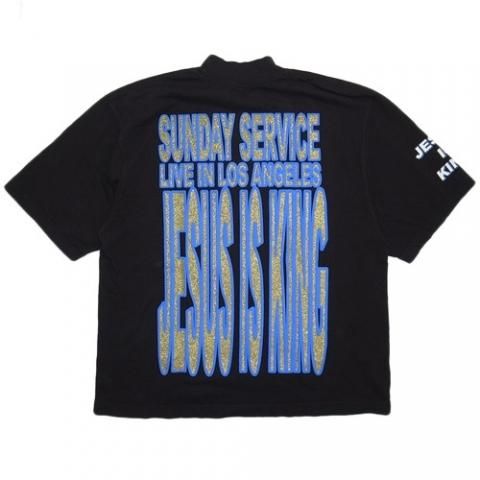 【KANYE WEST】AWGE FOR JIK CROSS T-SHIRT Kanye West AWGE for JIK T-Shirt Black Men's - FW19 - US
