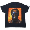 Travis Scott x Fortnite Astronomical Tour Merch Portrait T-shirts / Black
