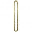 14K Coating Silver 925 Miami Cuban Chain Necklace No.262 / Gold