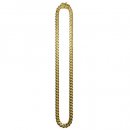 14K Coating Silver 925 Miami Cuban Chain Necklace No.264 / Gold