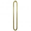 14K Coating Silver 925 Miami Cuban Chain Necklace No.264 / Gold