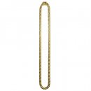 14K Coating Silver 925 Miami Cuban Chain Necklace No.266 / Gold