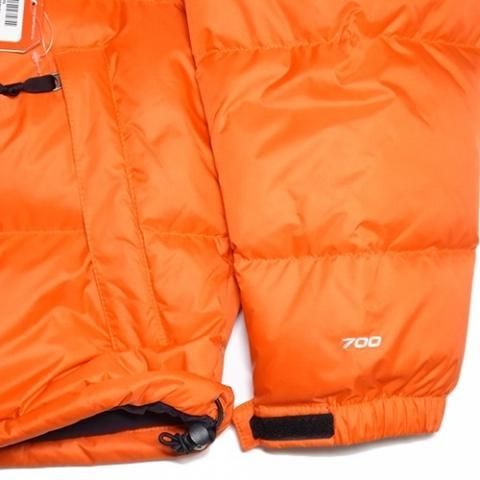 Nuptse flare orange best sale