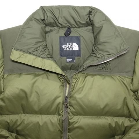 The North Face Eco Nuptse Down Jacket / Burnt Olive Green x The North Face Eco Nuptse Down Jacket / Burnt Olive Green x