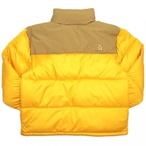 The North Face Eco Nuptse Down Jacket / Summit Gold x Utility ...