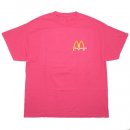 Travis Scott x McDonald's Merch Vintage Action Figure T-shirts / Hot Pink