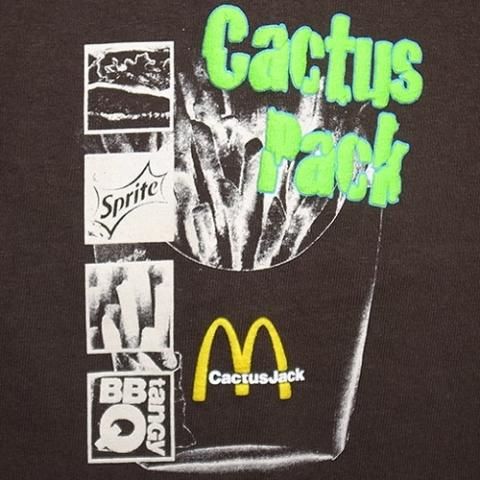 Travis Scott x McDonald's Merch Cactus Pack Vintage Promo T