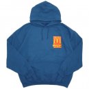 Travis Scott x McDonald's Merch Cactus Jack Sticker Pullover Hoodie / Legion Blue