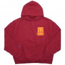 Travis Scott x McDonald's Merch Live From Utopia Sticker Pullover Hoodie / Cardinal