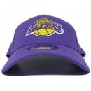 New Era 9Forty Velcroback 6Panel Cap Los Angeles Lakers / Purple