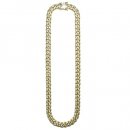 14K Coating Silver 925 Miami Cuban Chain Necklace No.279 / Gold