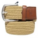 Polo Ralph Lauren Stretch Cotton Braided Belt / Khaki