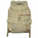 Travis Scott Cactus Jack Merch Crossover Collection Canvas Backpack / Olive