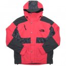 The North Face 94 Rage Waterproof Synthetic Insulated Jacket / Rose Red x Asphalt Grey