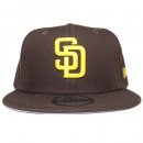 New Era 9Fifty Snapback Cap San Diego Padres / Brown