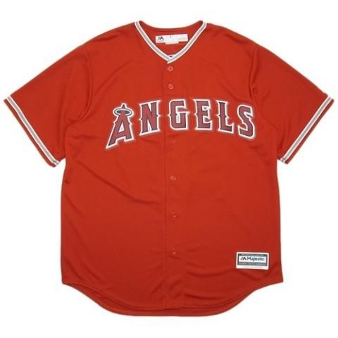 Majestic Cool Base Baseball Jersey “Los Angeles Angels Mike Trout” / Red -  名古屋 Blow Import HIPHOP WEAR SHOP