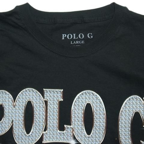 Polo G Official Merch Bling T-shirts / Black - 名古屋 Blow Import