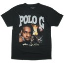 Polo G Official Merch Bling T-shirts / Black