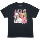 Aaliyah Official Merch Princess of R&B T-shirts / Black