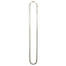 10K Yellow Gold Solid Cuban Chain Necklace No.158