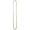 10K Yellow Gold Hollow Rope Chain Necklace No.185