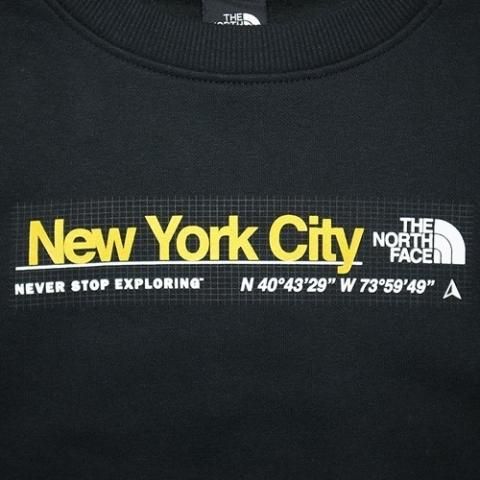 The North Face New York City Crewneck Sweat / TNF Black The North Face New York City Crewneck Sweat / TNF Black