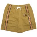 Travis Scott Cactus Jack AM1 CACT.US CORP Merch Stripe Shorts / Tan