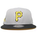 New Era 9Fifty Snapback Cap “Pittsburgh Pirates 76th World Series” / Grey x Black (Yellow UV)