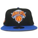 New Era 9Fifty Snapback Cap New York Knicks 2x World Champs / Black x Blue