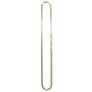 14K Coating Silver 925 Cuban Chain Necklace No.322 / Gold