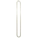 14K Coating Silver 925 Cuban Chain Necklace No.324 / Gold