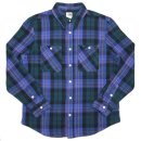 The North Face Valley Twill Flannel L/S Shirts / Ponderosa Green x Multi