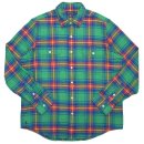 Polo Ralph Lauren Plaid Flannel L/S Shirts / Green