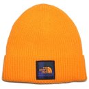 The North Face TNF Logo Box Cuffed Beanie Cap / Cone Orange