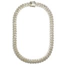 14K Coating Silver 925 Miami Cuban Chain Necklace No.328 / Gold
