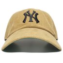 47 Clean Up Corduroy 6 Panel Cap “New York Yankees” / Khaki